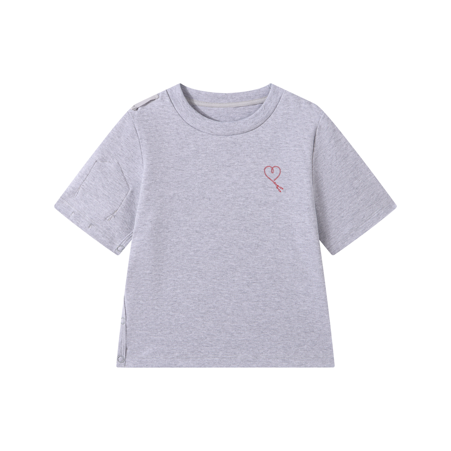 Kids PICC Line Adaptive Short-Sleeve T-Shirt